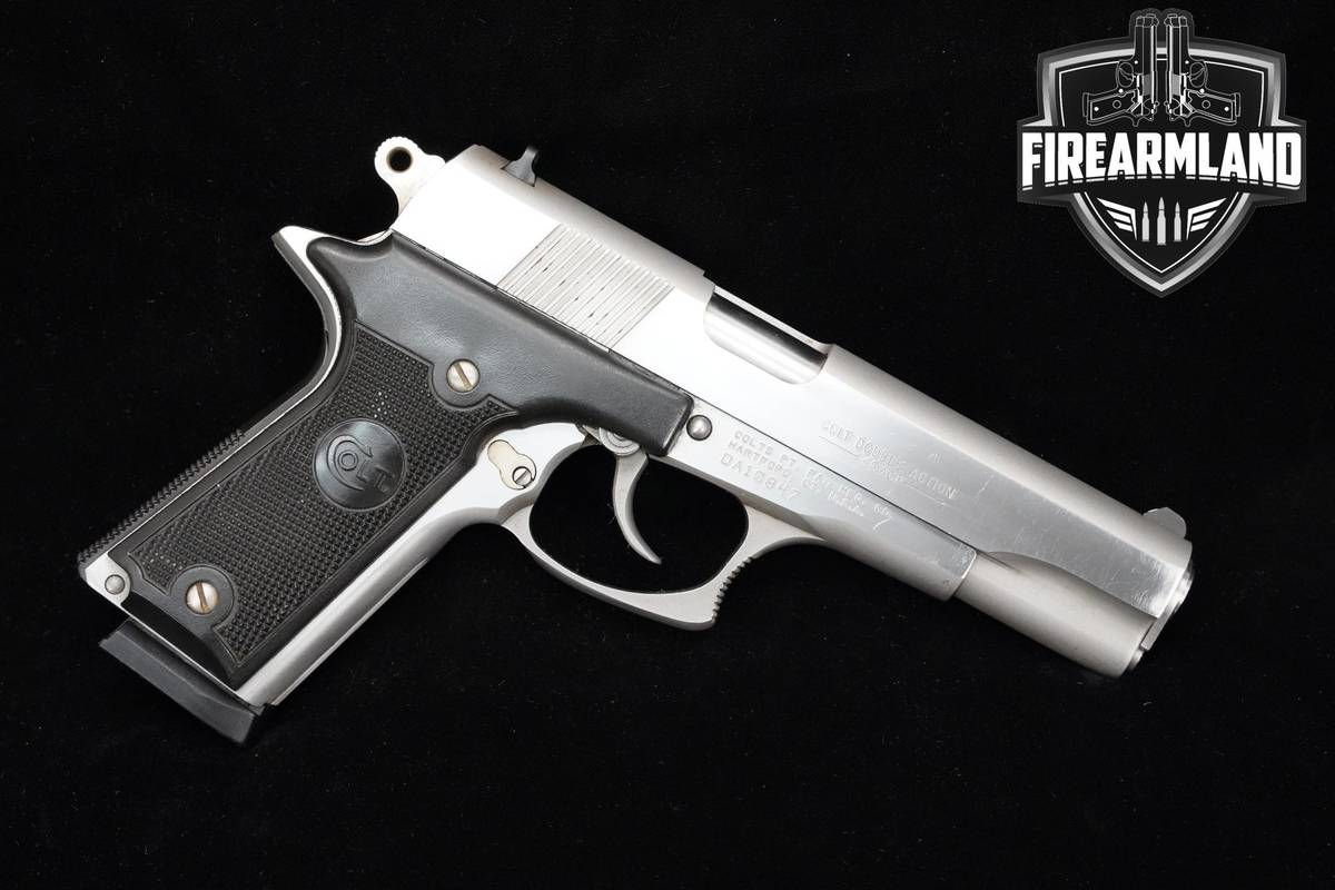 1990 Colt Double Eagle Series 90 45 ACP 5" Stainless Steel Colt VINTAGE