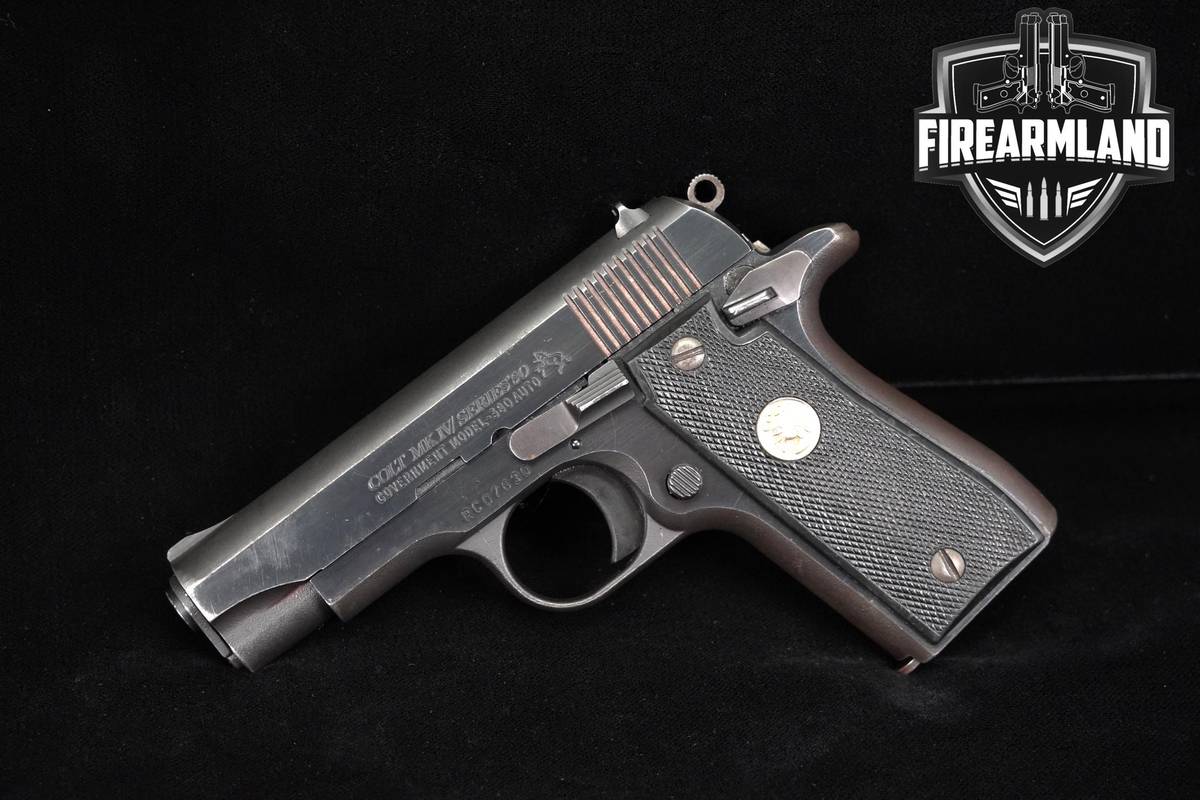 1983 Colt Government Model MK IV-Series 80 380 ACP 3.25
