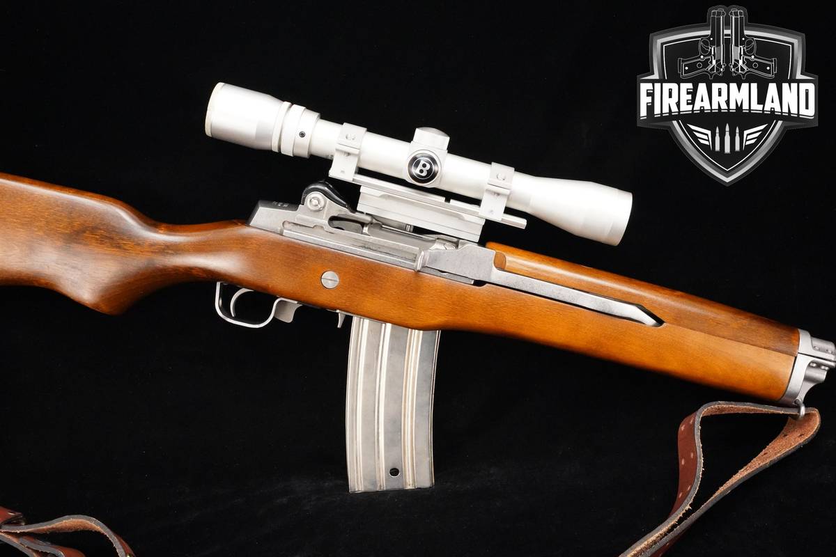 1981 Ruger Mini-14 223 Rem 18.5" Stainless Steel Mini14 +OPTIC