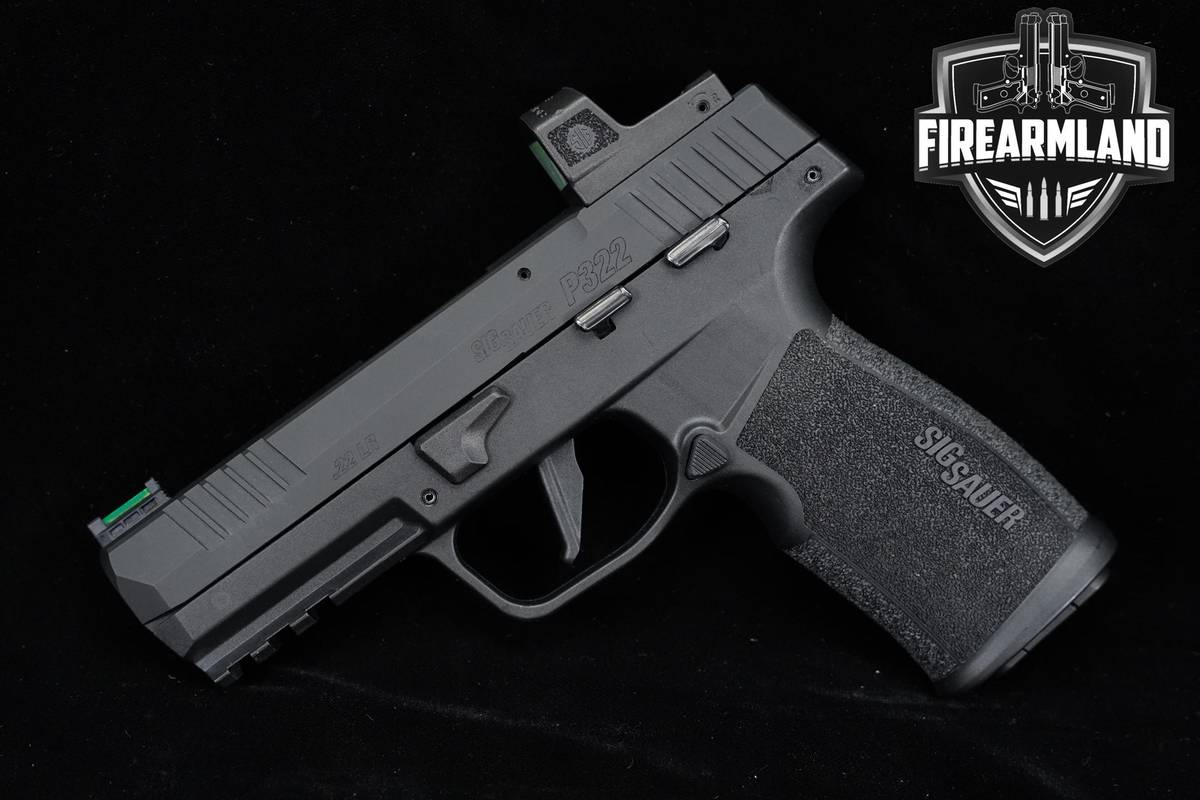Sig Sauer P322 ROMEOZero Elite 22LR 4" P 322 +3 MAGS, ORIG CASE & OPTIC