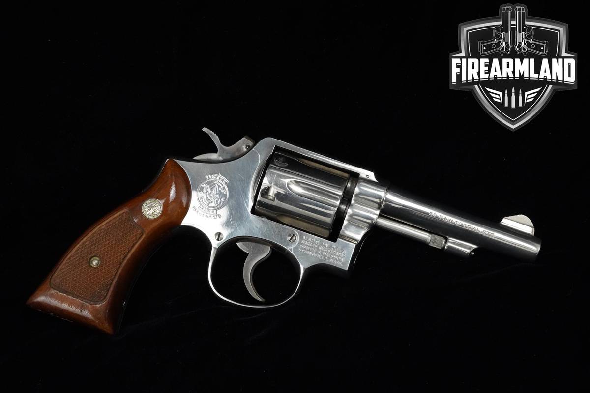 1975 Smith & Wesson S&W Model 10-5 Military Police 38 Special 4" M&P 10-5