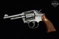 1975 Smith & Wesson (S&W) Model 10-5 Military & Police .38 Spl. Nickel Plated in Good Condition Image 2