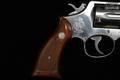 1975 Smith & Wesson (S&W) Model 10-5 Military & Police .38 Spl. Nickel Plated in Good Condition Image 4