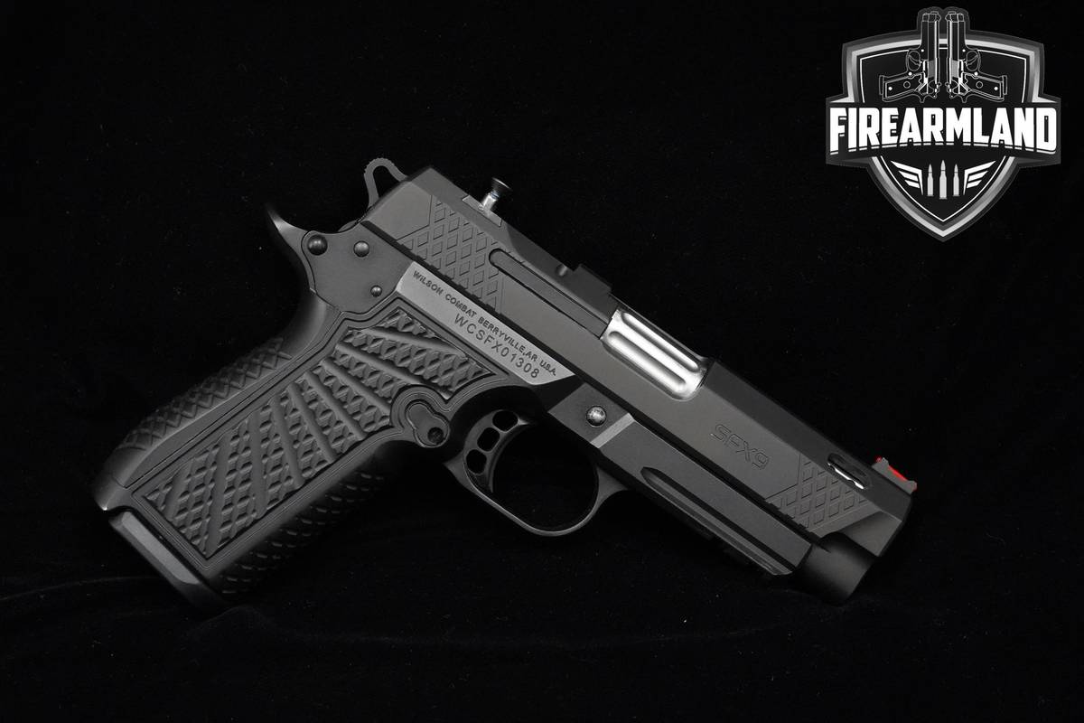 Wilson Combat (WC) SFX9 9mm Optic Ready 1911-DS SFX9 1911 2MAGS & ORIG CASE
