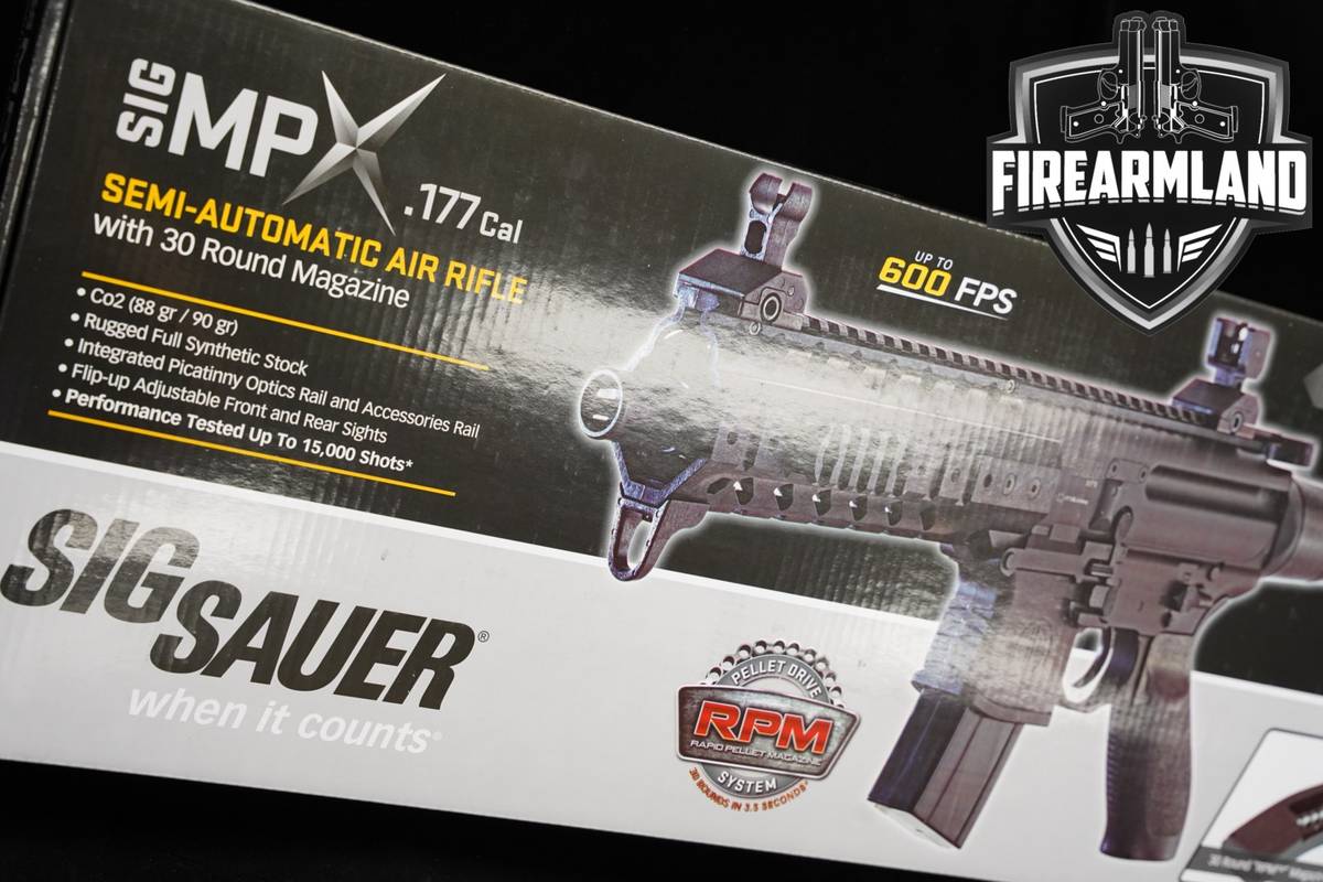 UNFIRED Sig Sauer MPX Air Rifle Pellet 177 AIRGUN +ORIG BOX