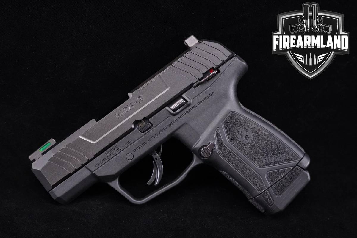 Ruger Max-9 9mm 3.2" MAX9 +2 MAGS & HOLSTER