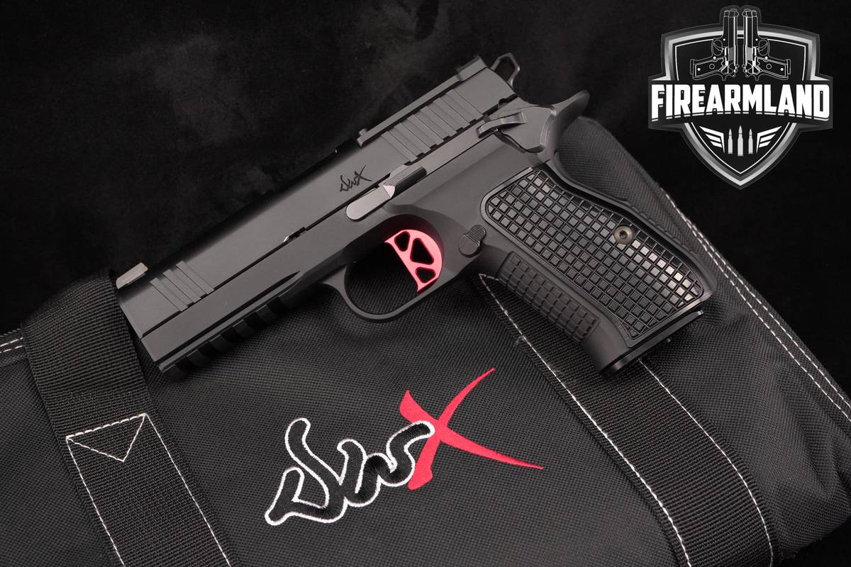 Dan Wesson DWX Compact Optic-Ready 9mm 4" +2 MAGS, ORIG CASE