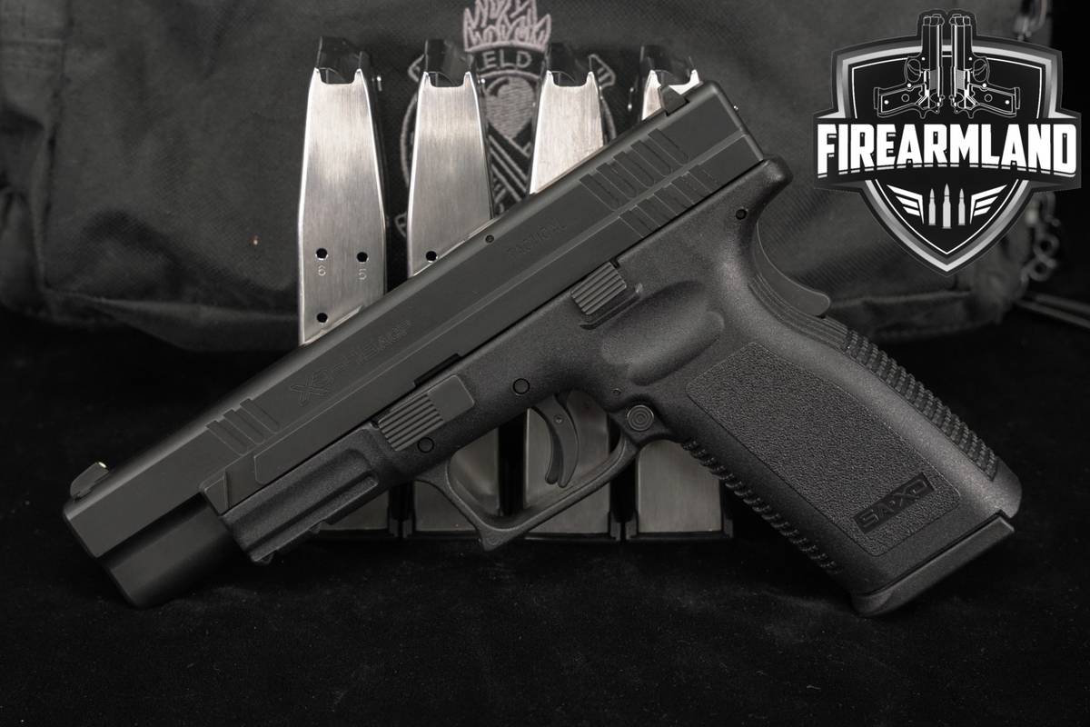 Springfield Armory XD Tactical 45 ACP XD45 +5 MAGS & ORIG CASE