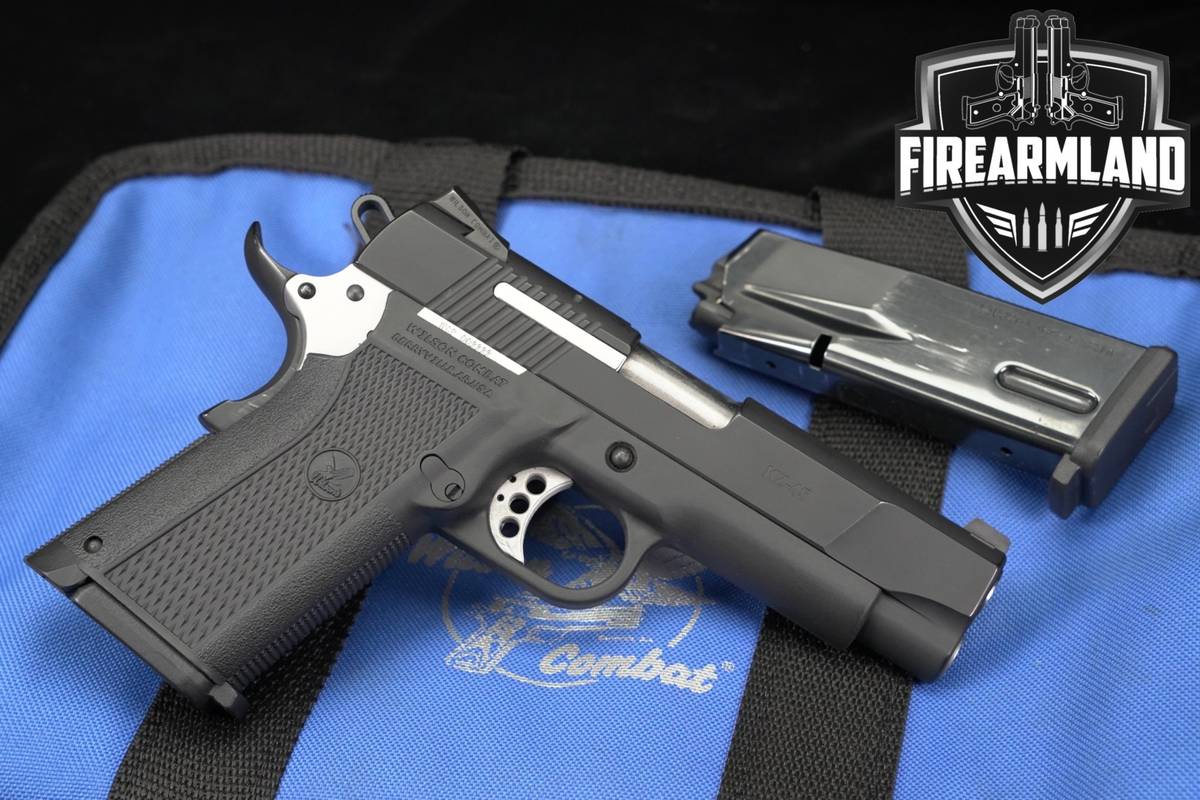 Wilson Combat WC KZ-45 Compact 45ACP 1911 KZ45 BULL +2 MAGS & CASE
