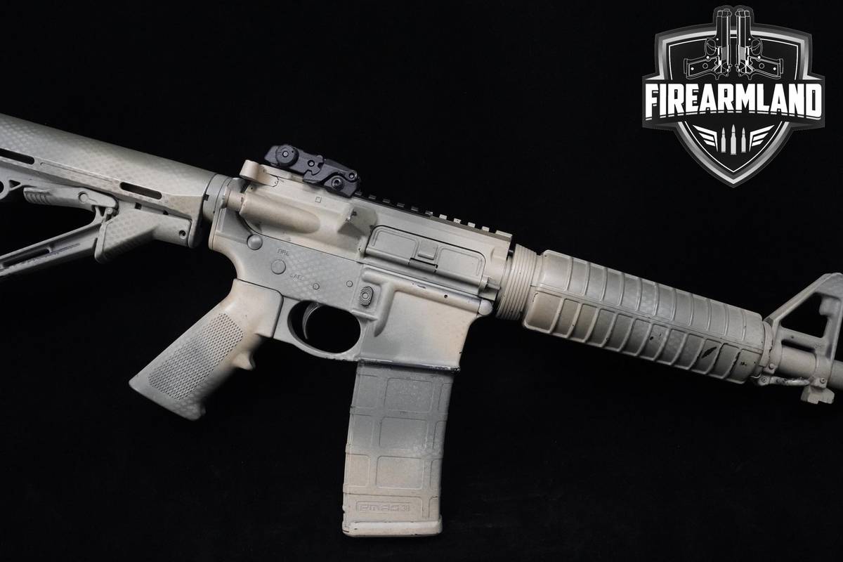 Smith & Wesson M&P15 Sport II 16" Camo Spray Paint S&W-M&P15 +PELICAN CASE