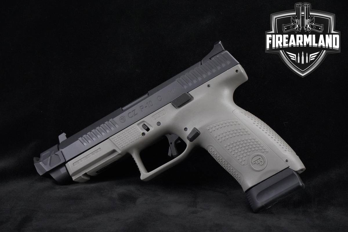 CZ P-10 C 9mm 4.6" Two-Tone CZ P10-C P10C P-10C P-10-C +2 MAGS &Holster