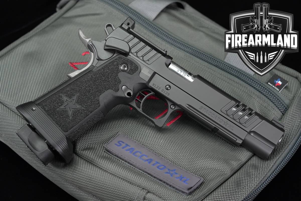 Staccato STI XL Optic Ready 9mm 1911 5.4" 2011 Match +5 MAGS & ORIG CASE