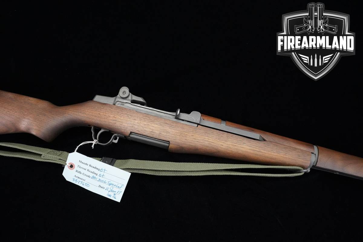 1945 WWII Springfield M1 Garand 30-06 24" Springfield M1-Garand +BAYONET
