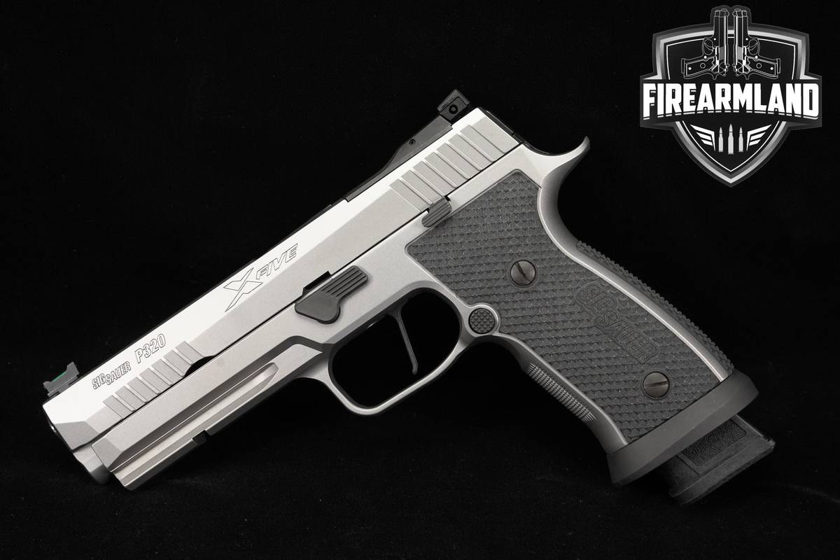 Sig Sauer P320 X-FIVE SXG 9mm 5.0 Stainless P-320 X5 +3 MAGS & ORIG CASE