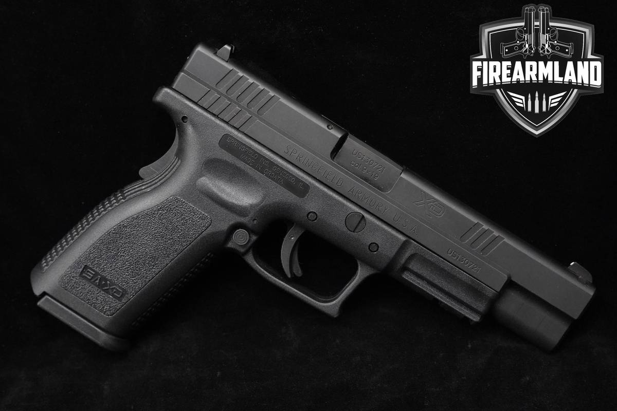 Springfield Armory XD-9 Tactical 9mm Springfield XD-9 +ORIG CASE & HOLSTER