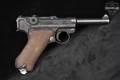 1921-1923 DWM Luger P.08 Alphabet Commercial, Export Marked 'GERMANY' 7.65x21mm Parabellum Rust Blue in Very Good Condition Image 4