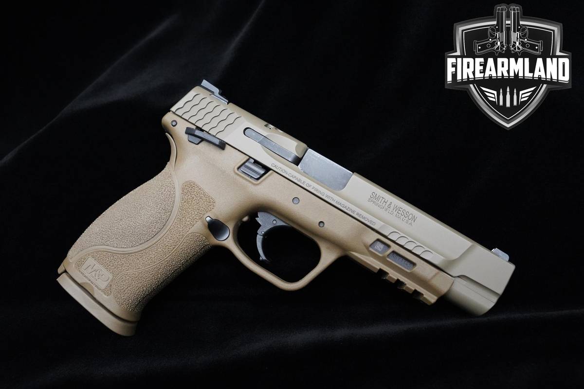 Smith & Wesson (S&W) M&P9 M2.0 TS TLCI 9mm 5" FDE  Pistol 17+1 ORIG BOX