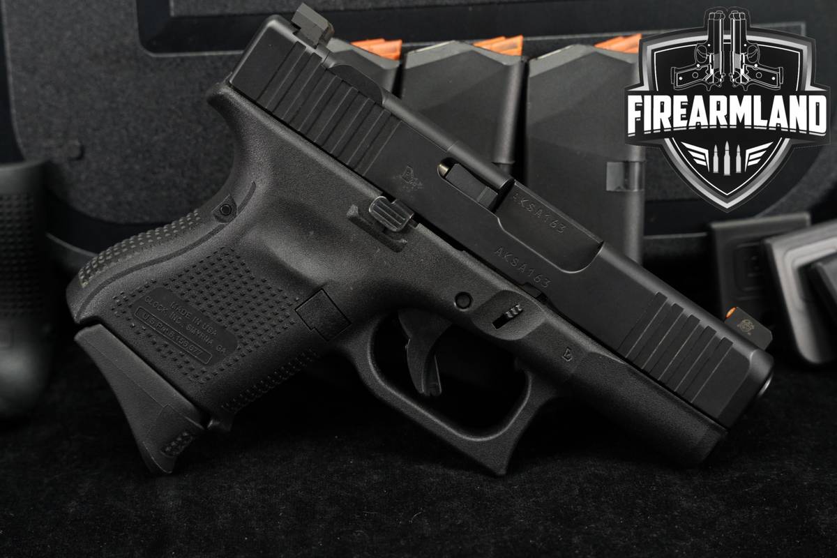 Glock 26 Gen5 G26 Gen 5 9mm Optics-Ready 3.43 +4 MAGS & ORIG CASE