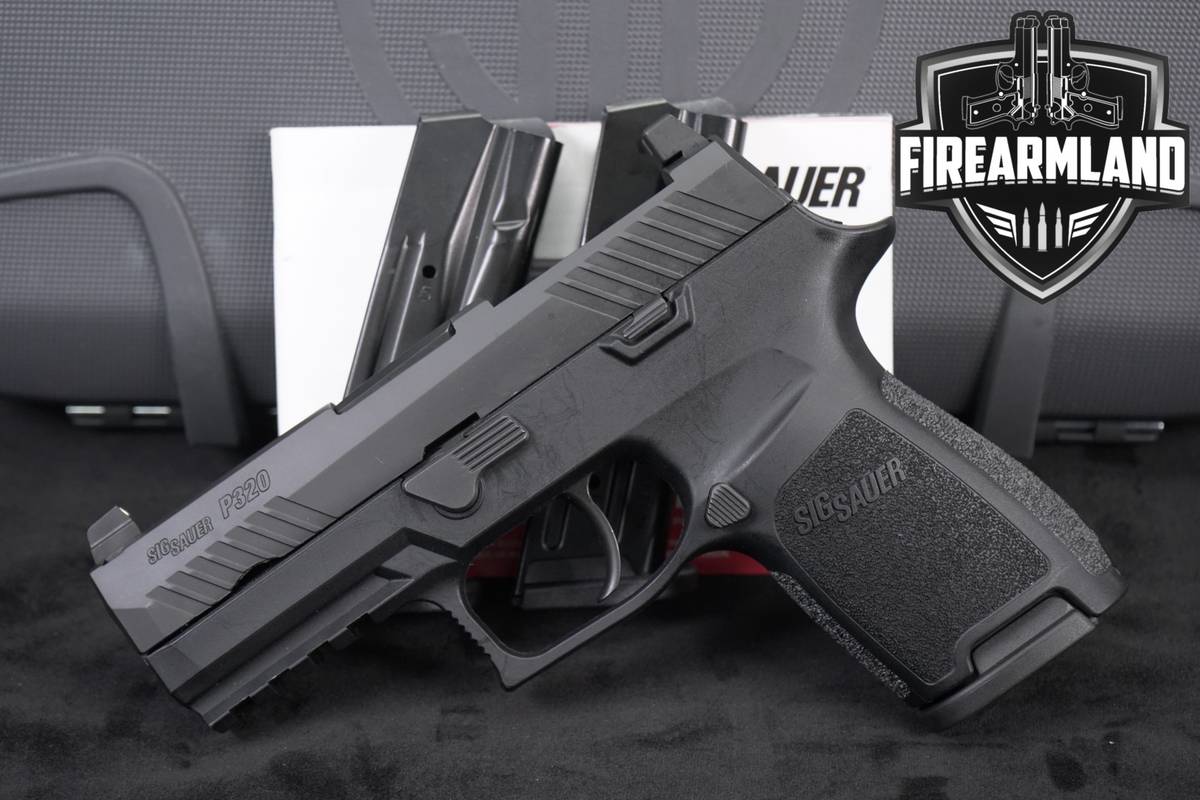 Sig Sauer P320 Compact 9mm Optics-Ready 3.9" P 320 +3 MAGS & ORIG CASE