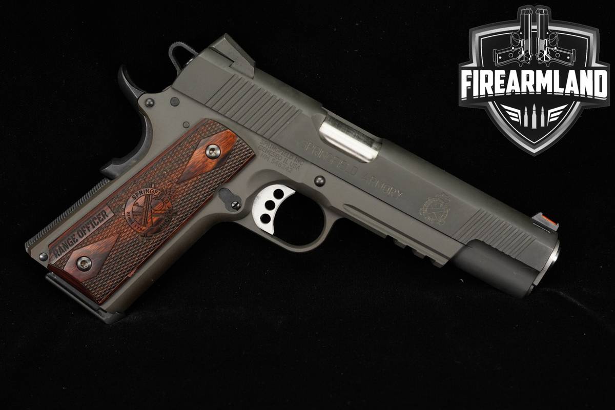 Springfield Armory 1911 Operator 45 ACP 5" Gray/Green