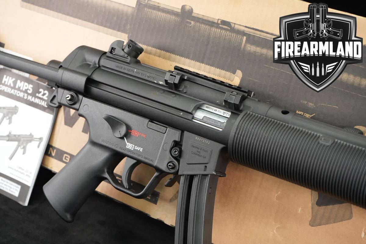 Heckler & Koch MP5 22 LR H&K MP-5 16.1 SD-Style Shroud +ORIG BOX