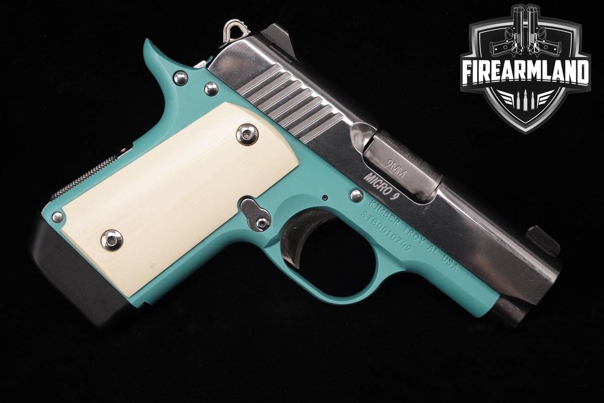 Kimber Micro-9 Bel-Air 9mm 3.2" Two-Tone Kimber Bel-Air Micro +ORIG CASE