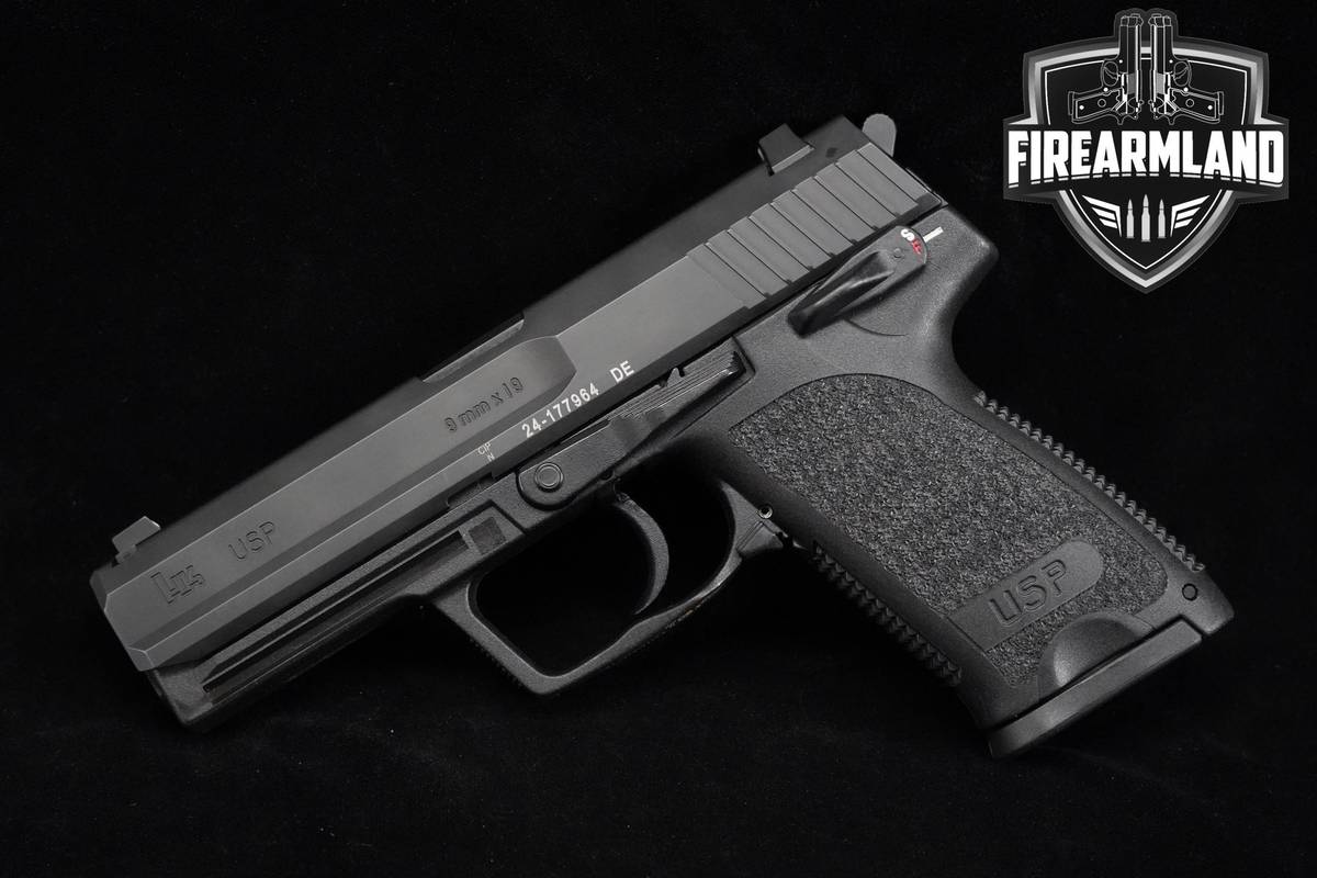 Heckler & Koch USP 9mm 4.3" H&K-HK-USP USP-9 +3 MAGS & ORIG CASE