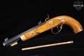 CVA Hawken Pistol Percussion .50 Caliber Blued & Hardwood in Good Condition Image 2
