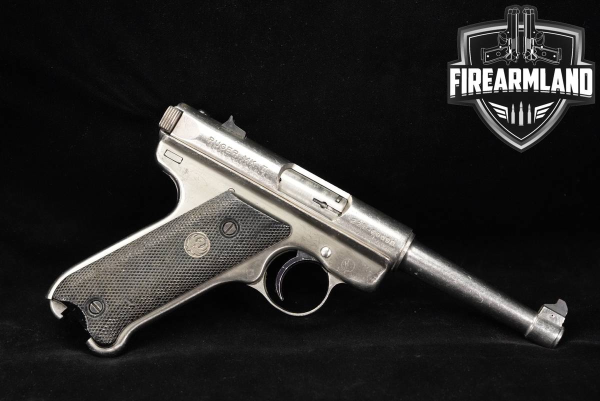 1995 Ruger Mark II Standard 22LR 4.75" Blued MK 2