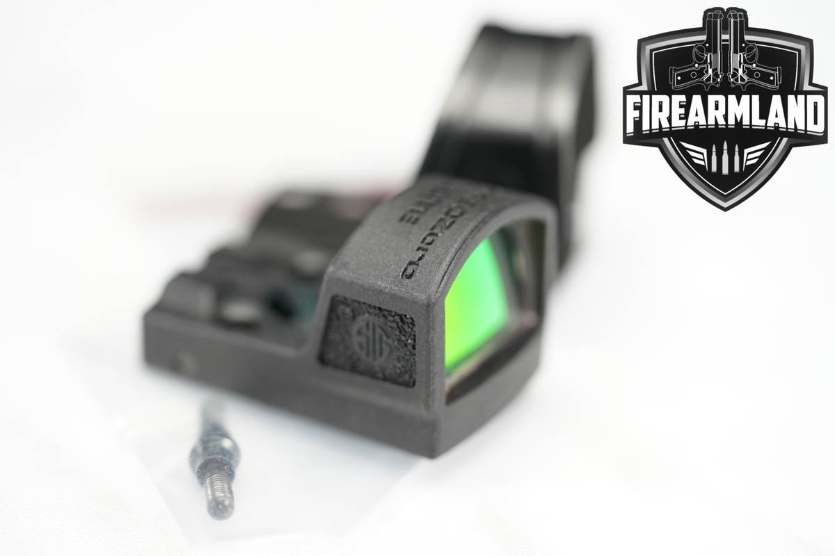 SIG Sauer Electro-Optics RomeoZero Elite 3 MOA Red Dot Sight Romeo Zero