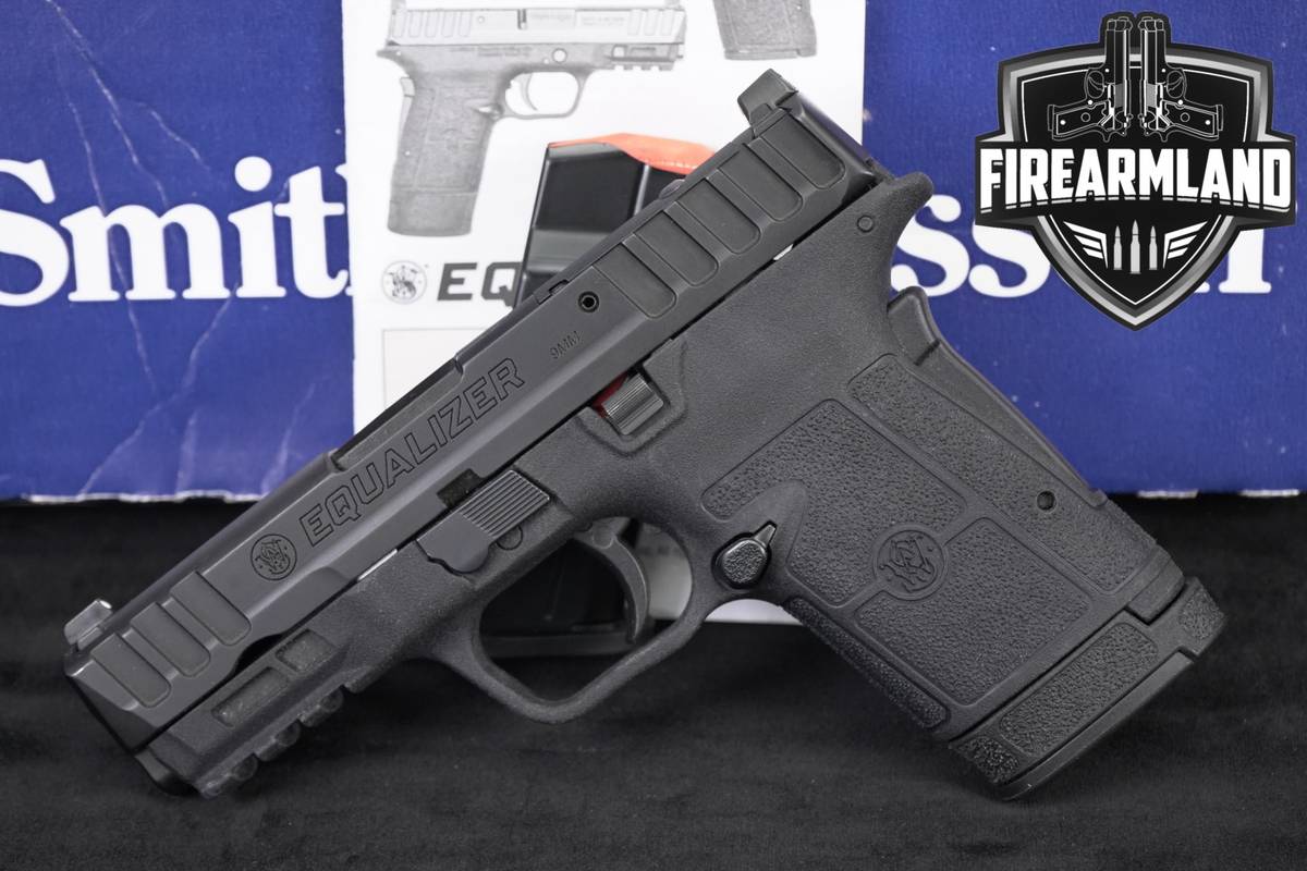 Smith & Wesson Equalizer S&W Optics-Ready 9mm 3.675" +2 MAGS & ORIG BOX