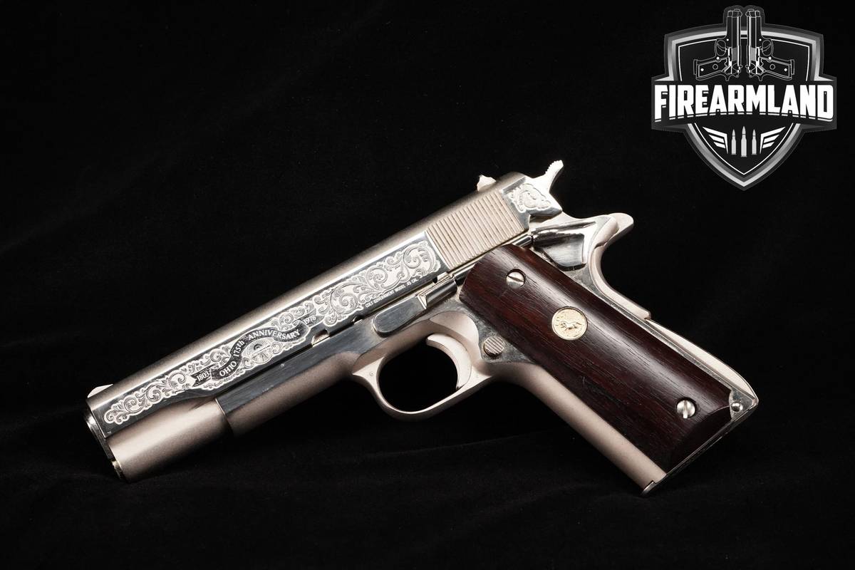 1-OF-250 Colt Custom Shop Government Ohio 175 Anniversary 45-ACP Colt-1911
