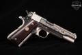 1978 Colt Government Model Ohio 175th Anniversary .45 ACP Nickel in Good Condition Image 3