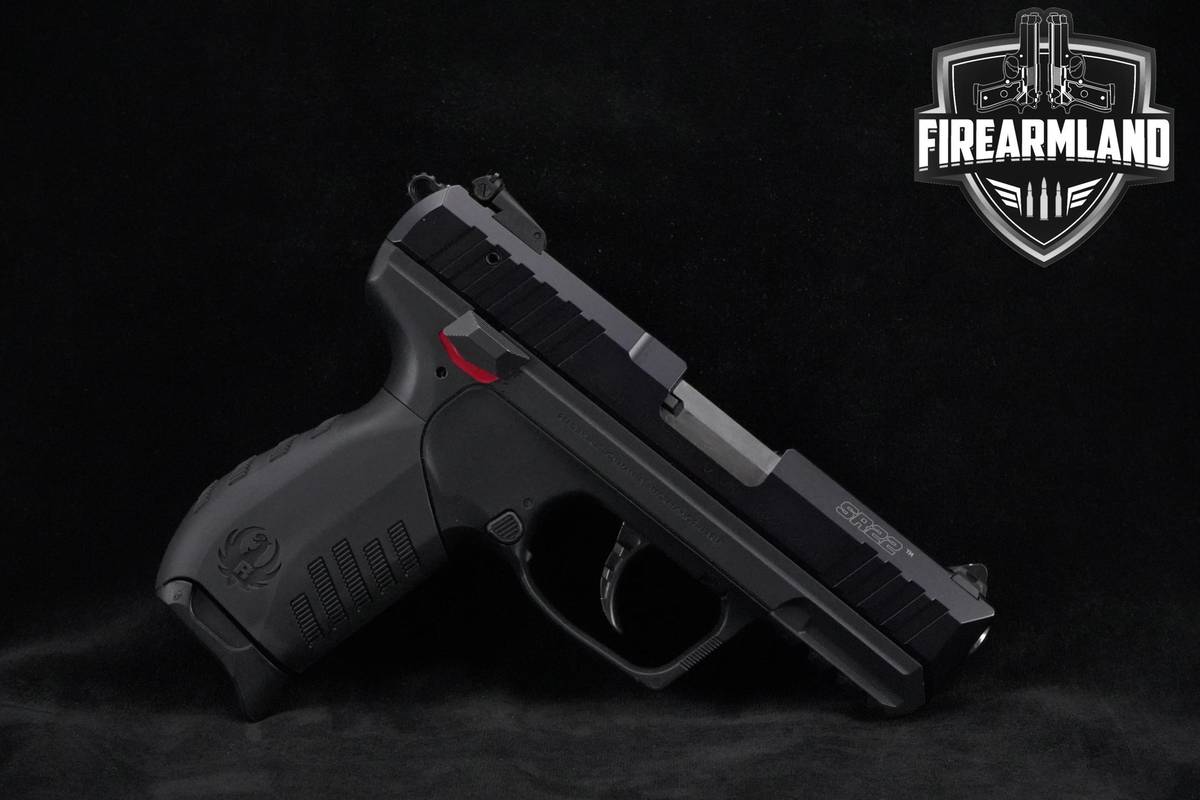 Ruger SR22 22LR 3.5" Black Anodized Ruger SR-22 +2 MAGS & ORIG CASE