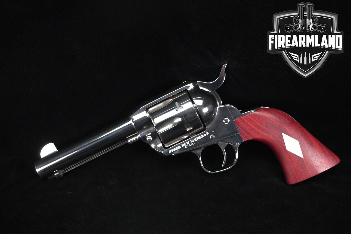 2008 Ruger New Vaquero 45 Colt 4.62" Polished Stainless