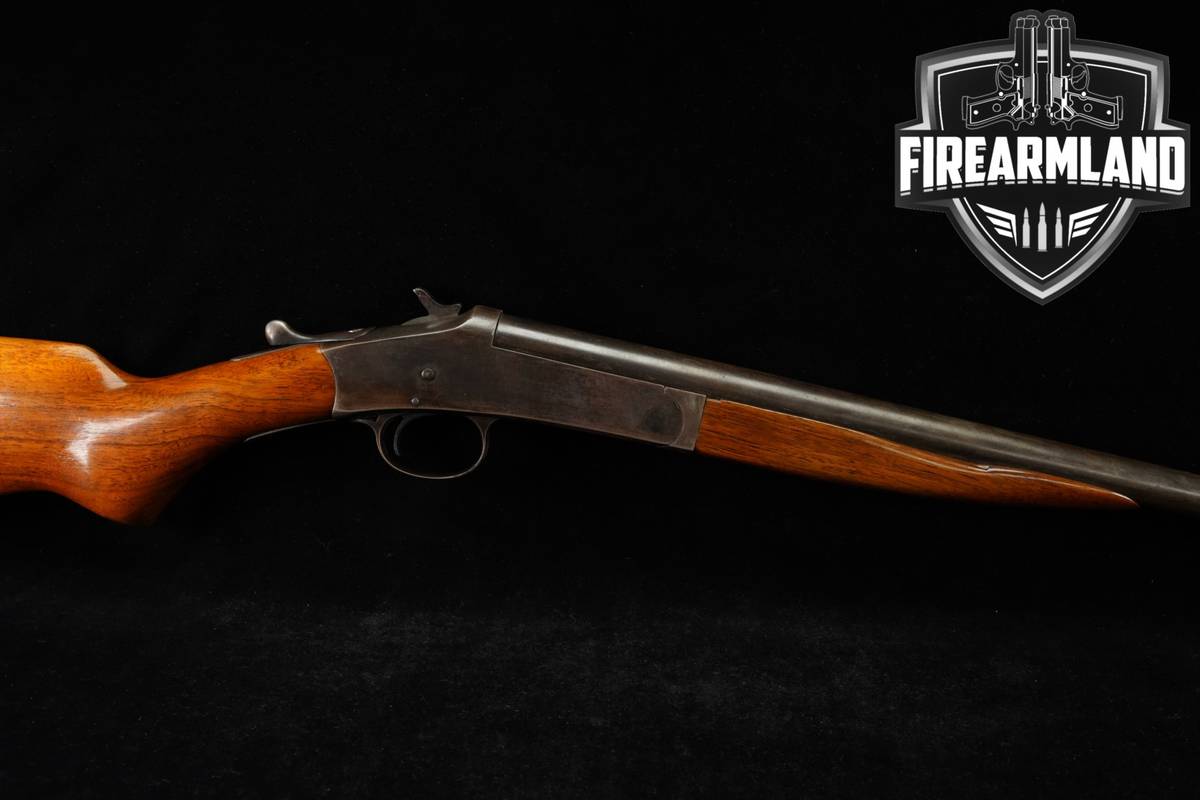Pre-WWII Harrington & Richardson Model 1915 Monitor 410 Bore H&R 26" Walnut