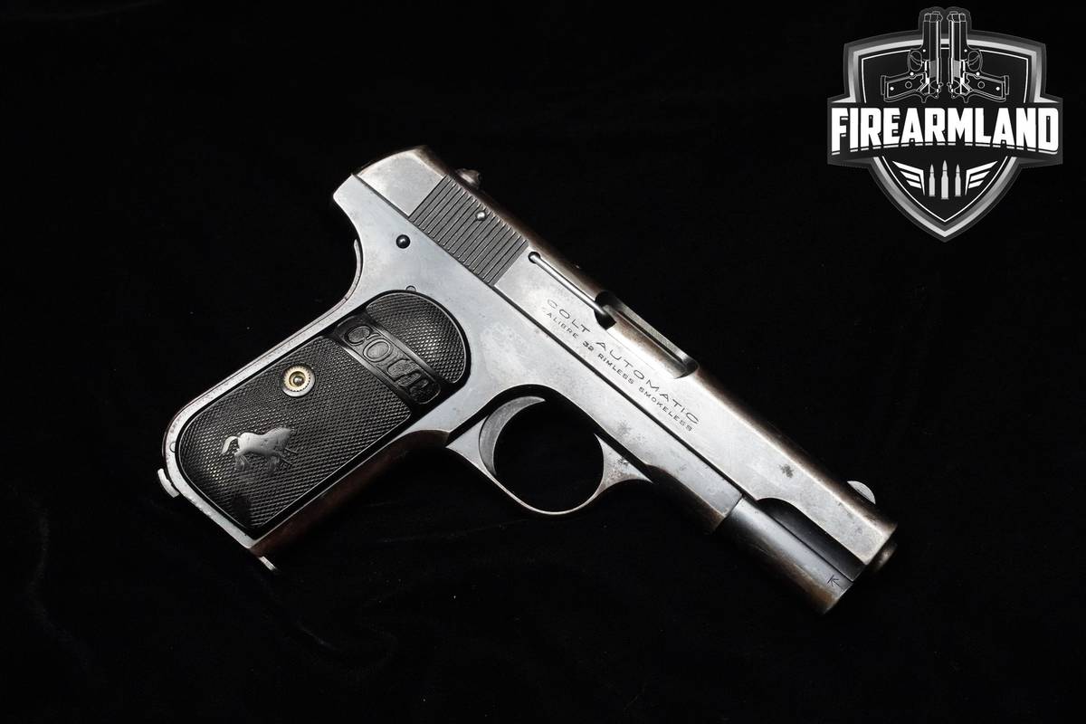 1921 Colt Model 1903 Pocket Hammerless 32 ACP 3.75" Blued Colt 1903 M1903