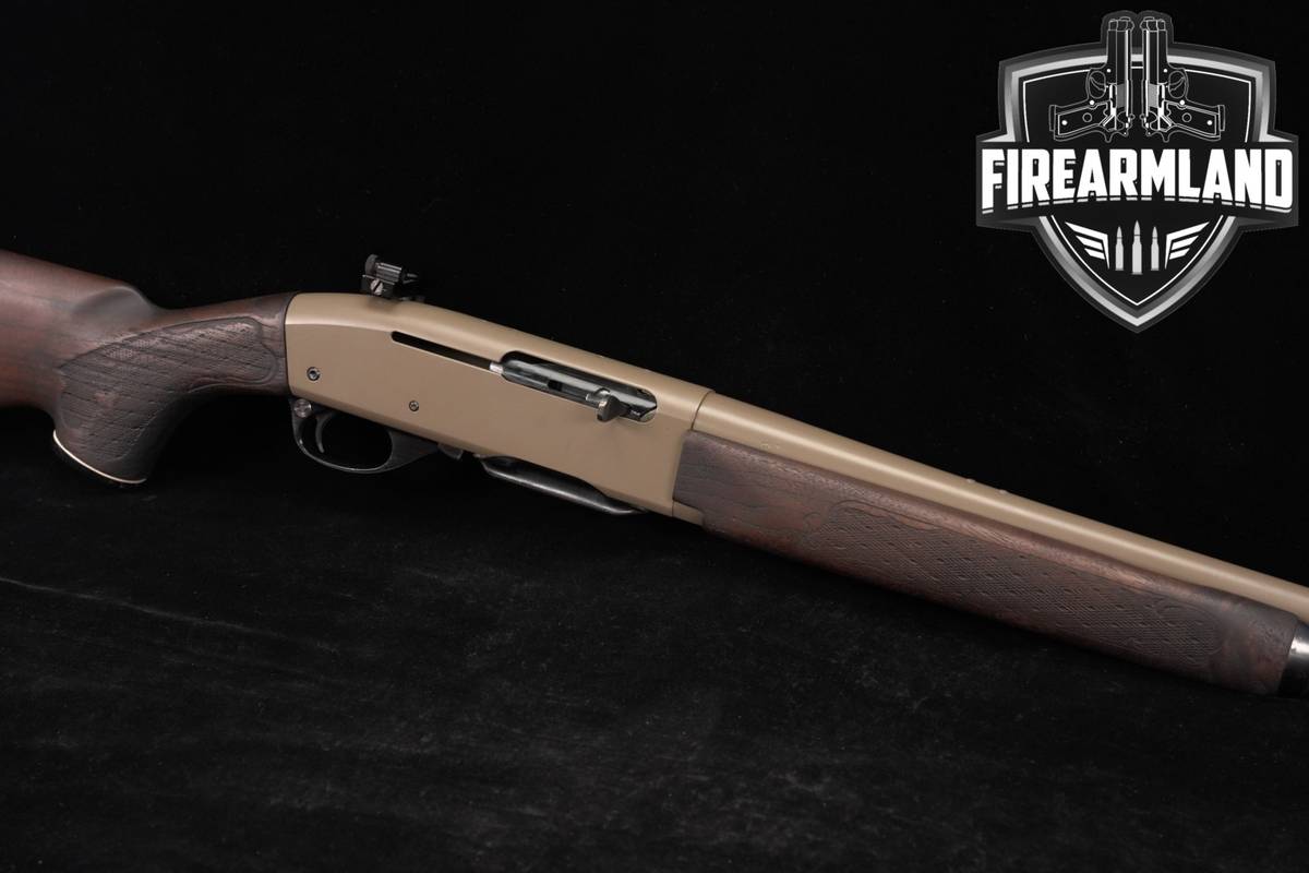 Remington Woodsmaster Model 742 Carbine 30-06 18.5" Tan & Walnut M742
