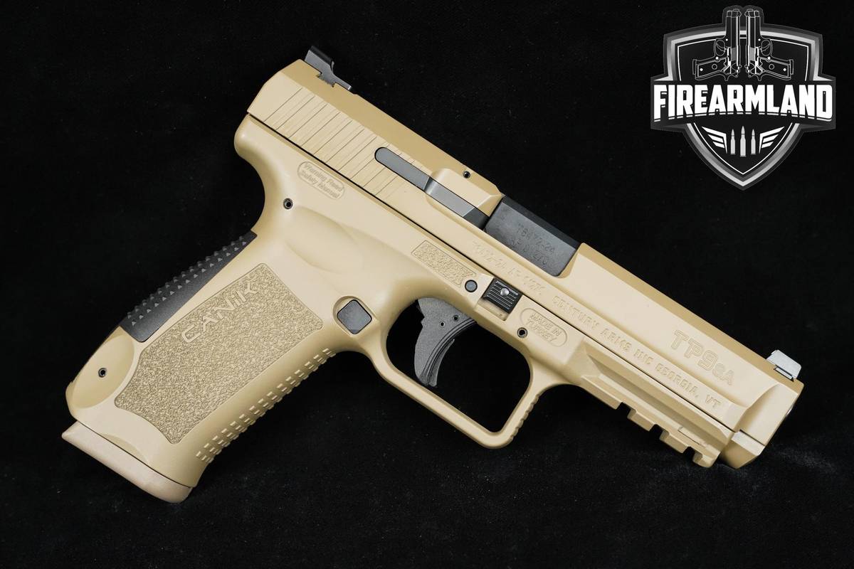 Canik TP9SA Mod. 2 9mm 4.46" FDE TP 9 +2 MAGS & ORIG CASE