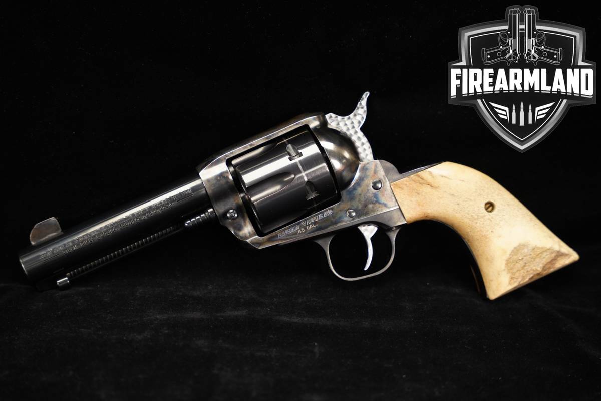 1996 Ruger Vaquero 45 Colt 4..62" Case Colored & Blued