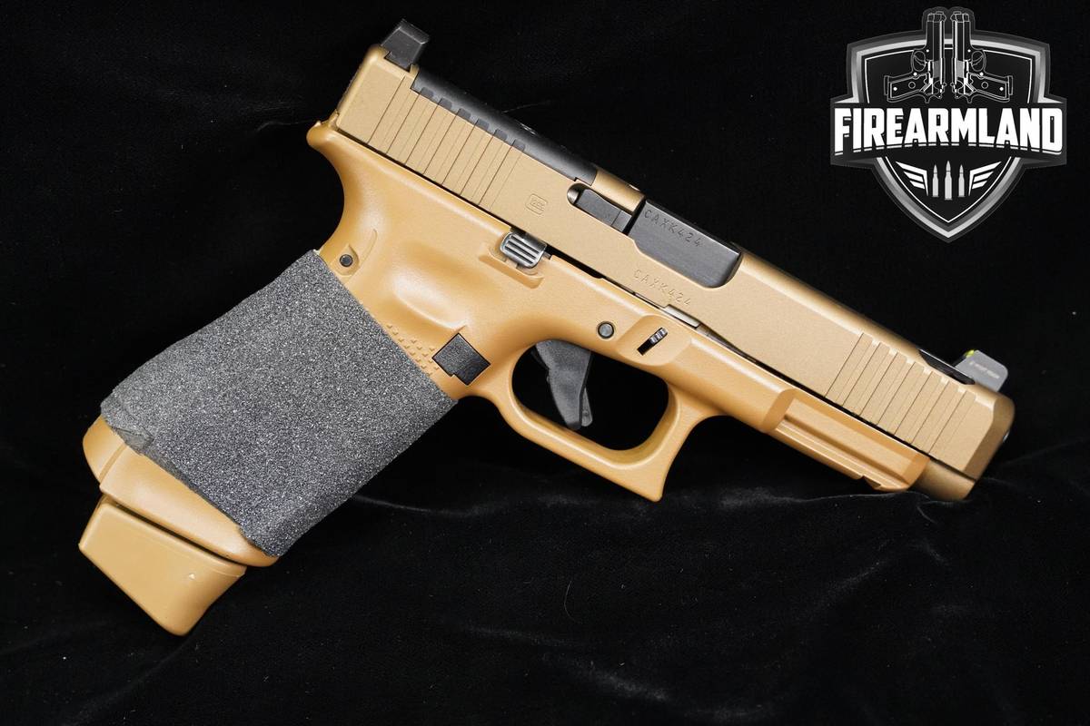 Glock G47 MOS Gen5 9mm 4.49" Tan Gen 5 G-47 +3 MAGS, ORIG CASE & HOLSTER