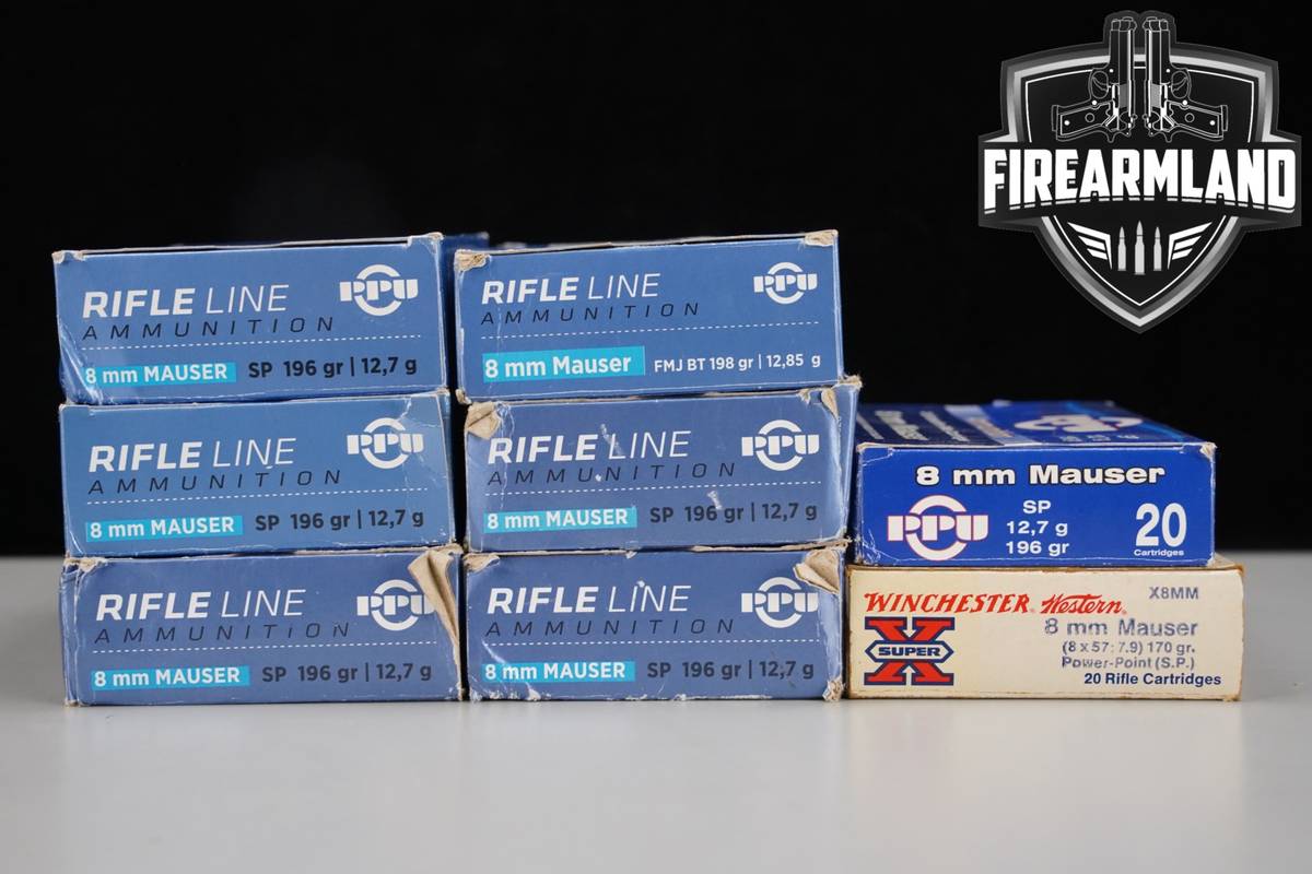140 RDS! 8mm Mauser Ammo
