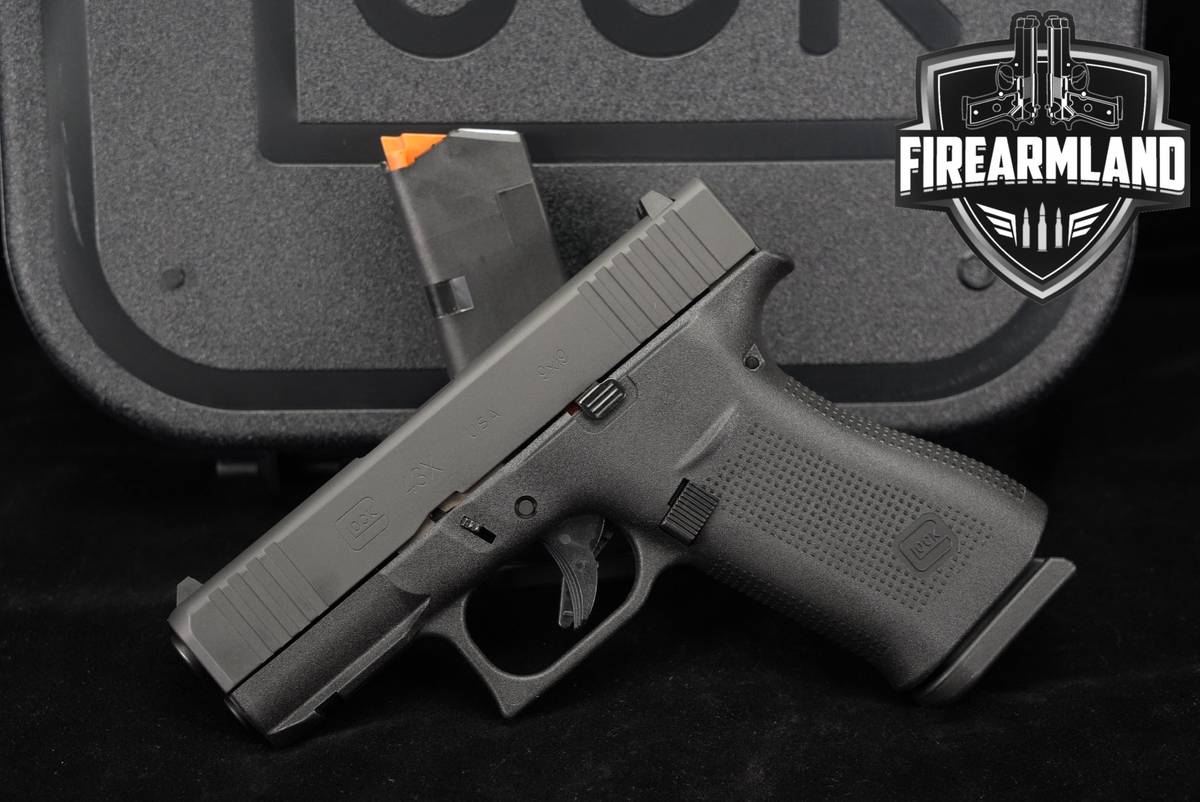 Glock 43X G43X Slimline 9mm 3.41" +2 MAGS & ORIG CASE