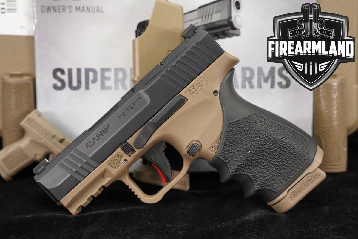 Canik METE MC9L 9mm 3.18" Optics-Ready Two-Tone MC9 L +2 MAGS & ORIG CASE