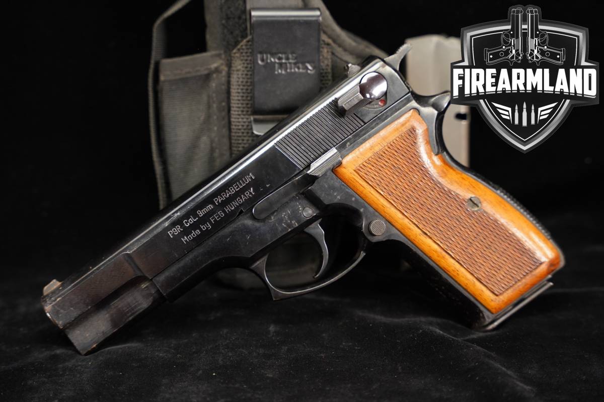 FEG P9R 9mm 4.65" Blued Mauser Model 90 HUNGARY +2 MAGS & HOLSTER