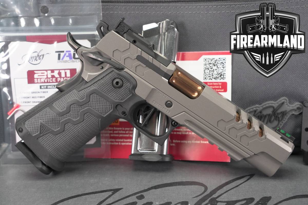 Kimber 2K11 Stainless Target Optics-Ready 9mm 1911 5" Stainless +ORIG CASE