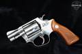 1981 Smith & Wesson (S&W) Model 36 Chiefs Special .38 Spl. Nickel Finish in Good Condition Image 4