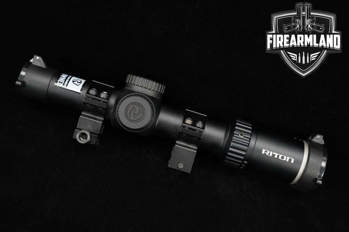 Riton Optics X3 Tactix 1-8x24 Illuminated BDC MOA SFP Reticle LPVO