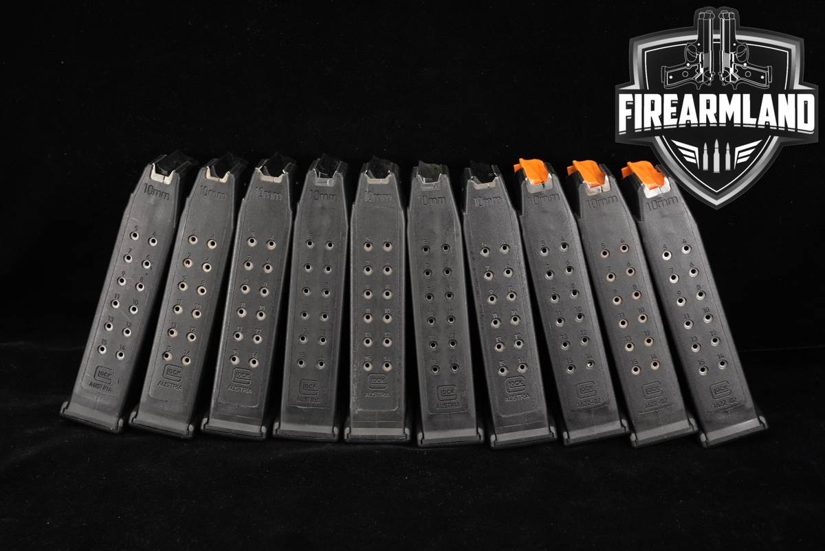 Glock TEN (10) 20 (G20) 10mm 15-Round Magazines Mags