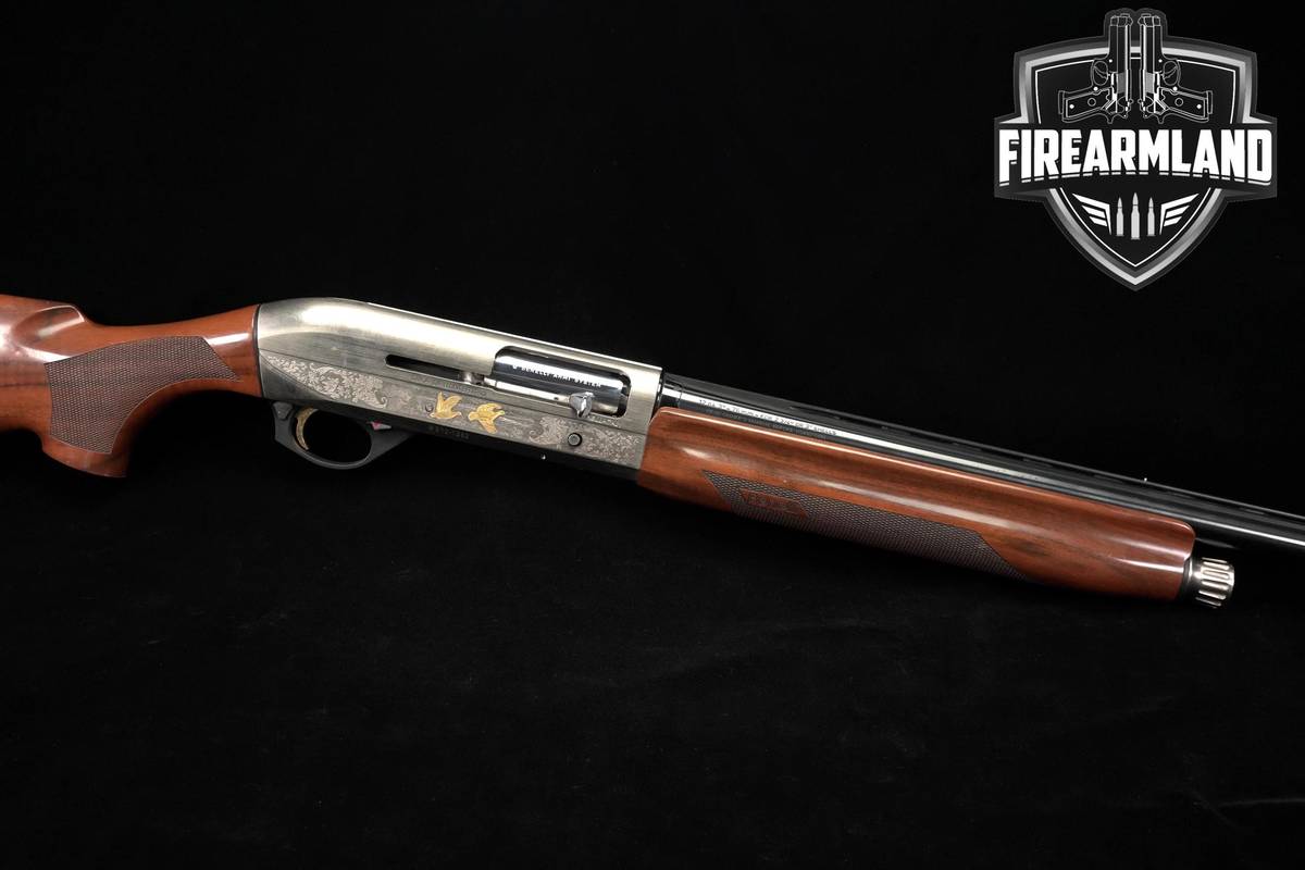 Benelli Duca Di Montefeltro 12-Gauge 26" Satin Gold Game Inlays +ORIG CASE